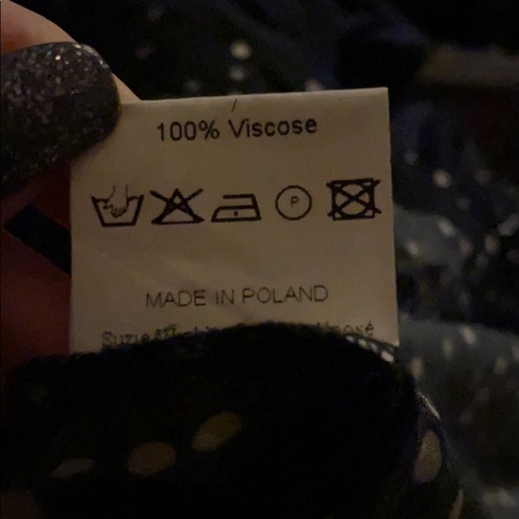 Susie Winkle Paris Polka dot skirt Sz 36 - Picture 6 of 6